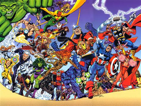 Top 10 Avengers Members Comic Art Community
