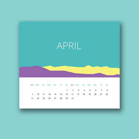 30 Wall And Desk Calendar Designs 2017 Ideas For Graphic Designers