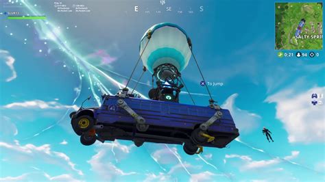 Take your squad to new heights with the battle bus. Fortnite- Battle Bus view of crack in sky - YouTube