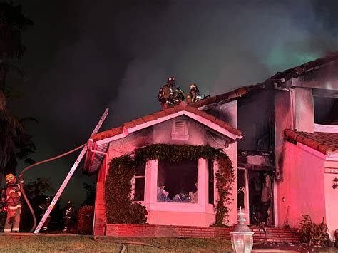 woman found dead after lake forest house fire ktla