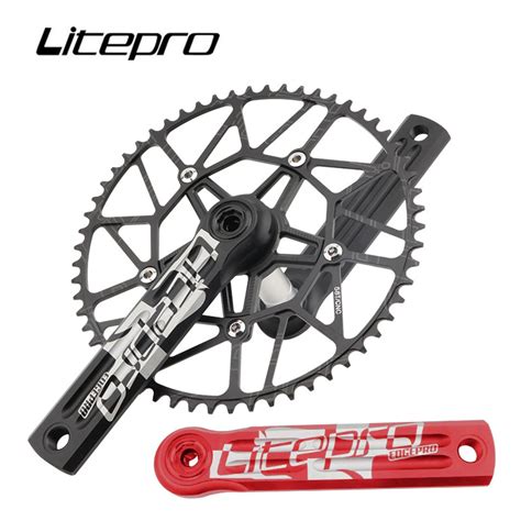 Buy Litepro Edgepro Folding Bike Chainwheel Hollow Cranket 130mm Bcd