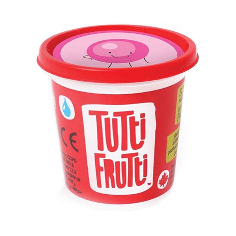 Tutti Frutti Dough Individual Tub Bubble Gum JR Toy Company
