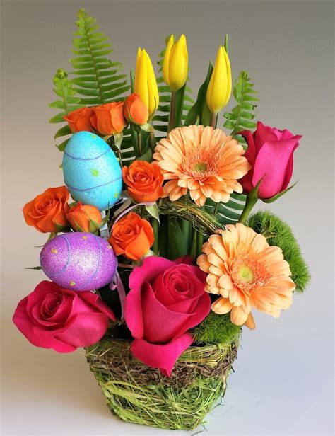 Easter Floral Designs And Creative Ts