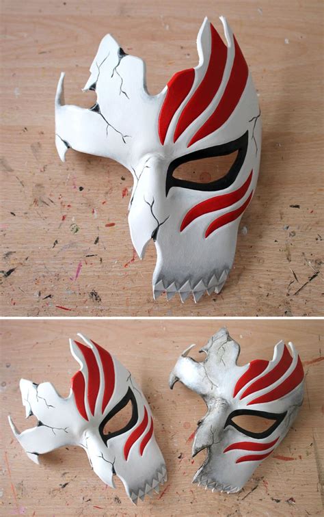 Ichigo Half Hollow Mask Cosplay