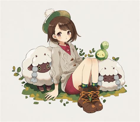 Gloria Wooloo And Budew Pokemon And 2 More Drawn By Zges Danbooru