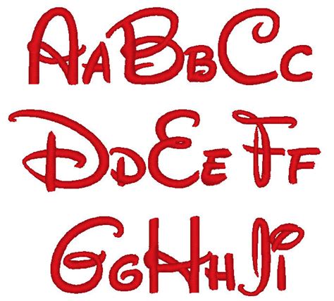 Best Images Of Disney Font Alphabet Letter Printables