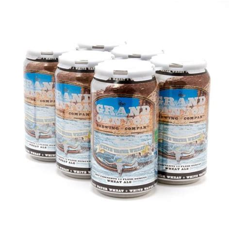 Grand Canyon White Water Wheat Ale 12oz Can 6 Pack Beer Wine