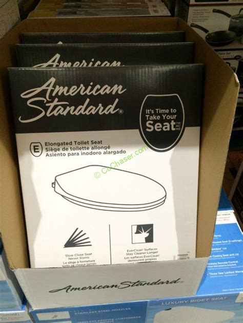 American Standard Elongated Slow Close Toilet Seat Costcochaser