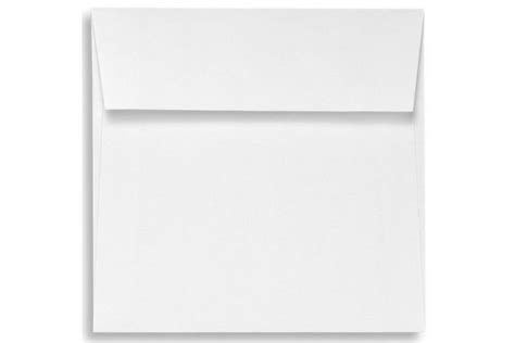 White Linen 6 X 6 Envelopes Square 6 X 6 Square