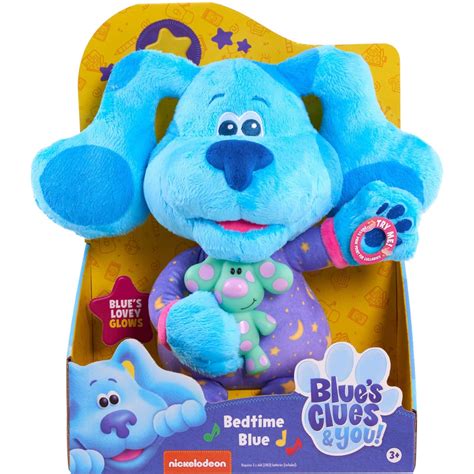 Just Play Blues Clues And You Bedtime Blue Plush Toy Dolls Baby