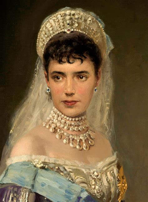 Him Maria Feodorovna Maria Feodorovna Royal Portraits Painting
