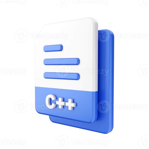 3d File C Plus Plus Icon Illustration 22597446 Png