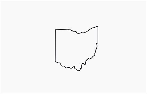 Ohio Svg Ohio Outline Svg Ohio Svg Outline Of Ohio Svg Includes Svg