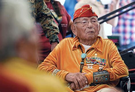 Remaining Code Talkers Honored Navajo Times