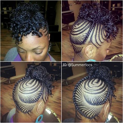 What is a cornrow braid? I'm so loving this style! | Cabelo com trança, Penteados ...