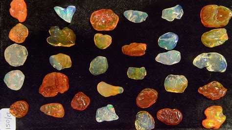 Tucson 2015 Overview Gems And Gemology Mexican Opals Raw Gemstones Gems