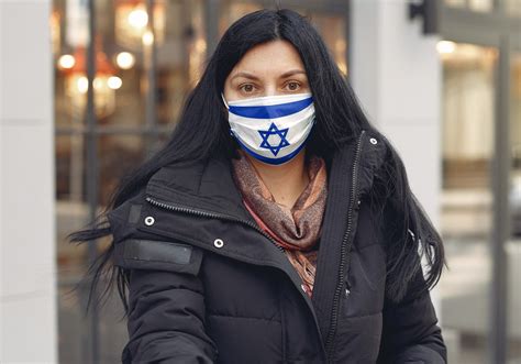 Israel Flag Face Mask Face Mask Israel Flag Flag Face Mask Etsy