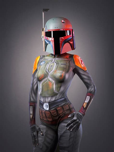 Star Wars Body Painting Behance