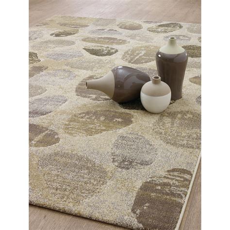 Kalora Flint Cobblestone Beige Area Rug Wayfair