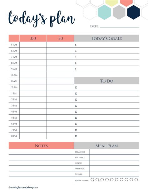 Free Printable Planners And Organizers