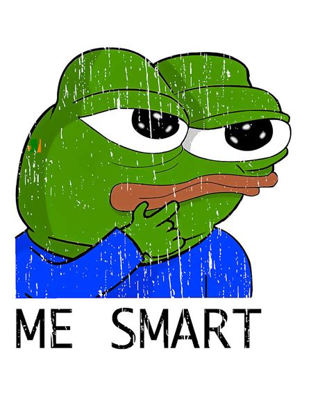 Pepe Frog Be Smart Digital Art By Aziska Arka Fine Art America