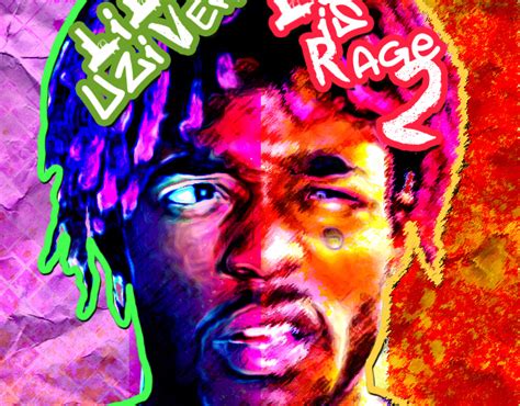 Lil Uzi Vert Luv Is Rage Album Cover Re Design On Behance