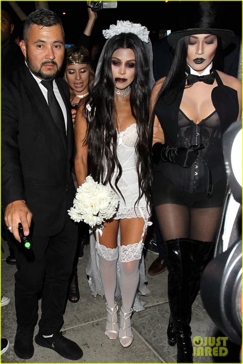 Kourtney Kardashian Scott Disick Dress Up For Halloween Photo Halloween