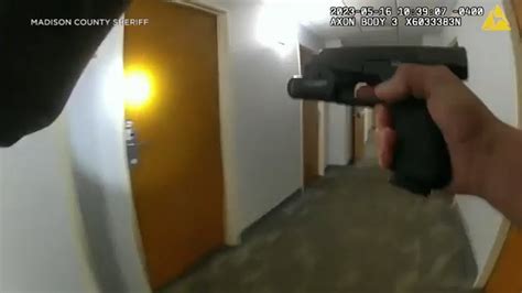 Bodycam Video Shows Gunfight Between Suspect Deputy In Indiana Motel Room Youtube