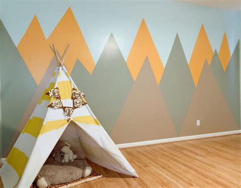 How To Paint A Mountain Mural On Your Wall Copper State Style
