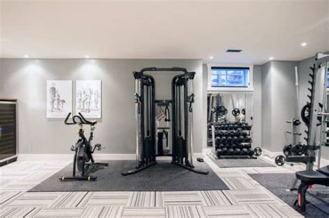 35 Best Home Gym Floor Ideas To Transform Your Space In 2023