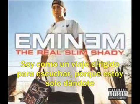 The real slim shady is a song by american rapper eminem from his third album the marshall mathers lp (2000). Eminem The Real Slim Shady (Subtitulos Español) - YouTube