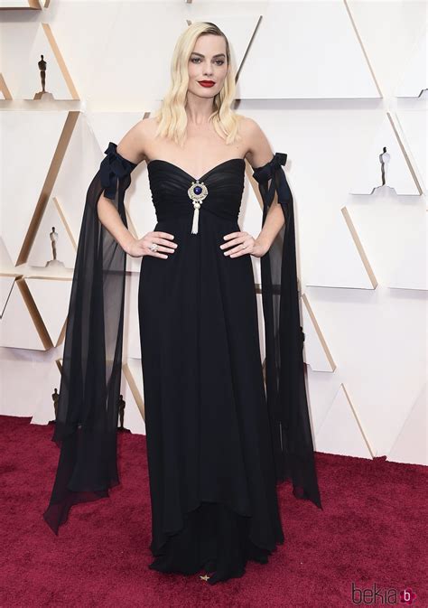 Margot Robbie En La Alfombra Roja De Los Oscar 2020 Alfombra Roja
