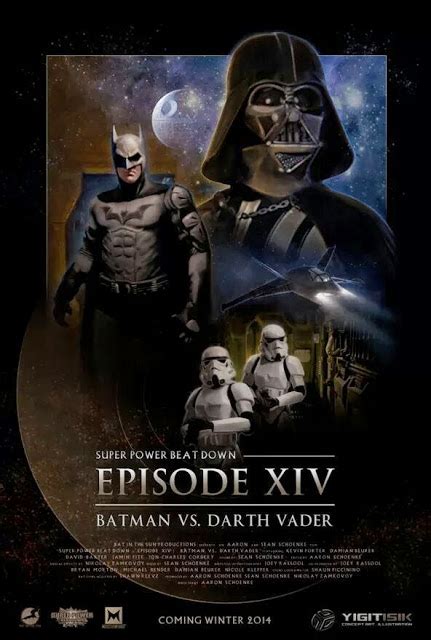 Bat In The Sun Presents Batman V Darth Vader Film Combat Syndicate