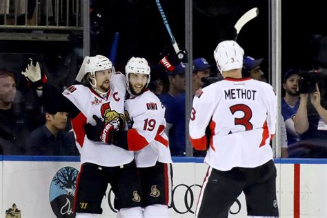 Nhl Playoff Scores 2017 Senators Eliminate Rangers With Game 6 Win