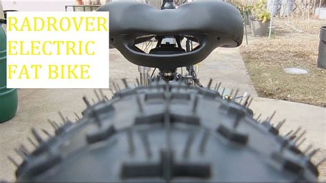 RADROVER ELECTRIC FAT BIKE by Rad Power Bikes - Quality Builds - YouTube