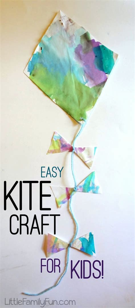 Easy Kite Craft For Kids
