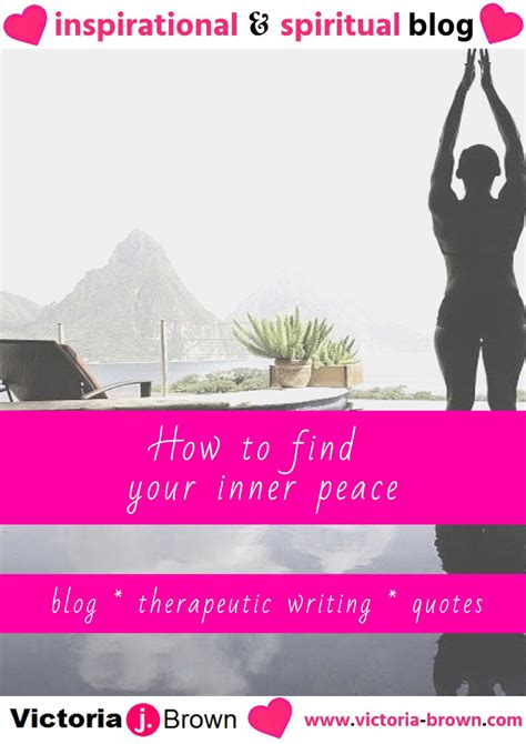 How To Find Your Inner Peace Using Quotes And Therapeutic Writing