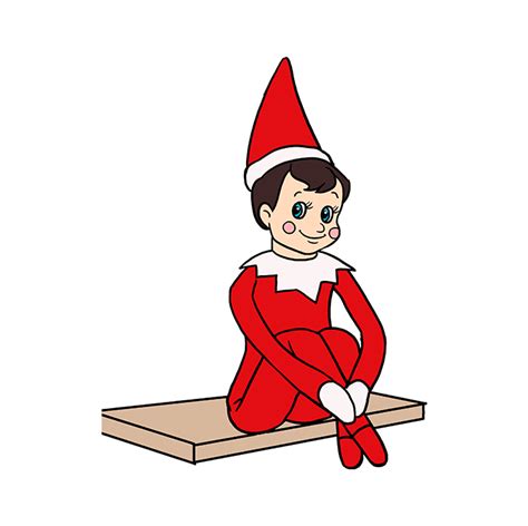 How To Draw The Elf On The Shelf Really Easy Drawing Tutorial