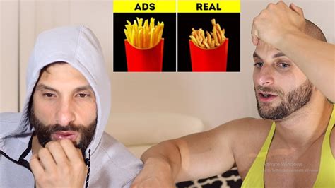 Food In Commercials Vs In Real Life Reaction Youtube