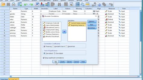 Pearson correlation coefficient and interpretation in spss. SPSS - Pearson Correlation Coefficient (via Correlate ...