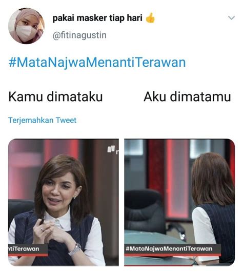 Najwa shihab mencuri perhatian publik karena mewawancarai kursi kosong di akun youtube mana nih mahasiswa semester 7? 9 Meme Najwa Shihab Wawancara Kursi Kosong Ini Kocak Abis!