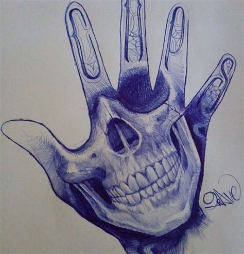 20 Skull Hand Tattoo Drawing The Fshn
