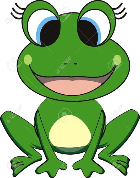 Vector Illustration Of Happy Frog Cliparts Vector Và