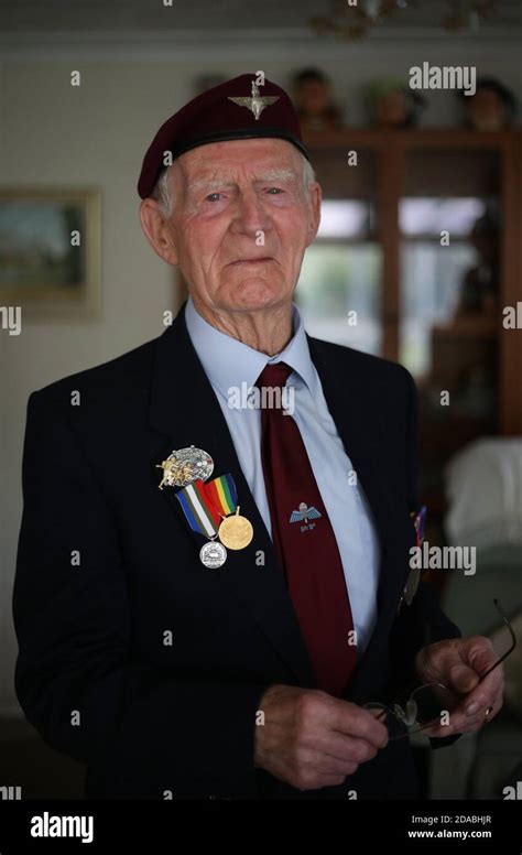 World War Ii Veteran Fred Glover Before Hi Res Stock Photography And