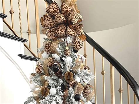 The Best Leopard Christmas Tree To Copy This Year Career Girl Meets