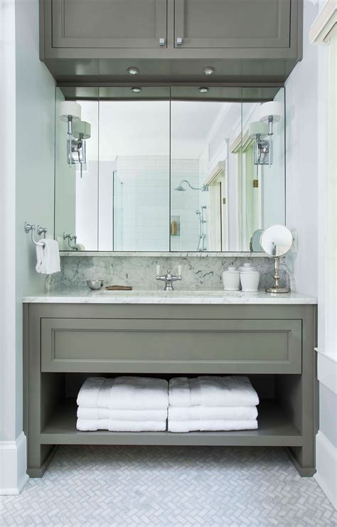 Bathroom vanities come in different sizes. See How This Designer Refreshed a Master Bath and Laundry ...