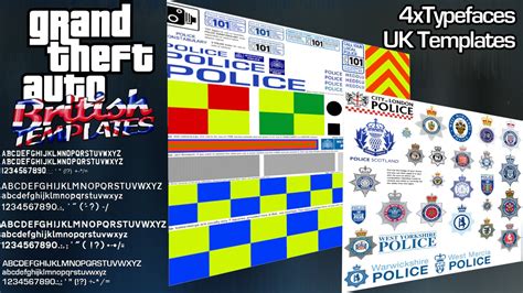 Police Livery Template