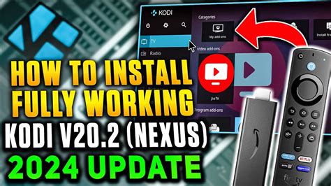 INSTALL The Latest FULLY WORKING KODI On Your FIRE TV STICK 2024 UPDATE