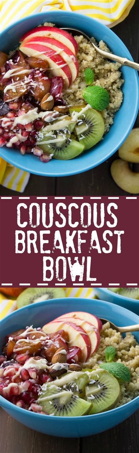 At the university of new haven, the health and safety of all members of our community remain our top priority. This couscous dessert bowl with cinnamon plums and almond ...