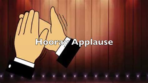Hooray Applause Sound Effect Youtube